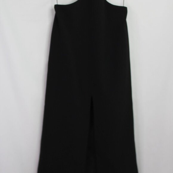 Alexis Marsella Dress Black Square Neck Midi Cutout Size Large - Picture 6 of 14